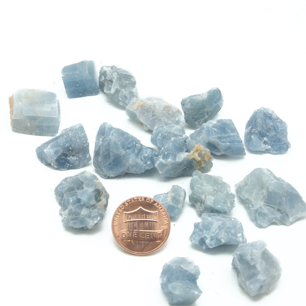 Rough Blue Calcite - Small