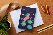 Space Unicorn Classic Layflat Journal Notebook