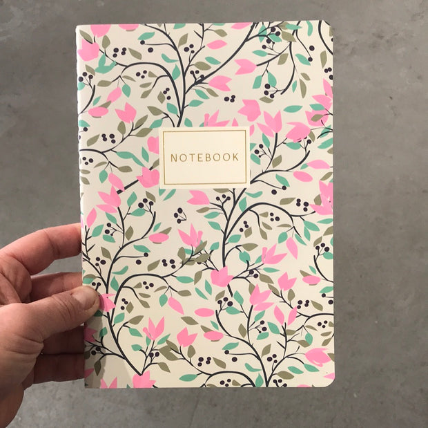 Spring Flowers Lined Notebook