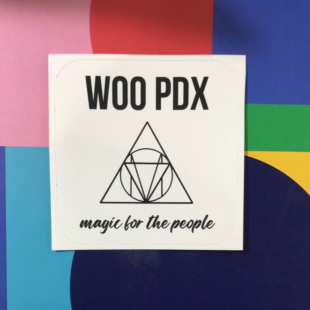 WOO Sticker