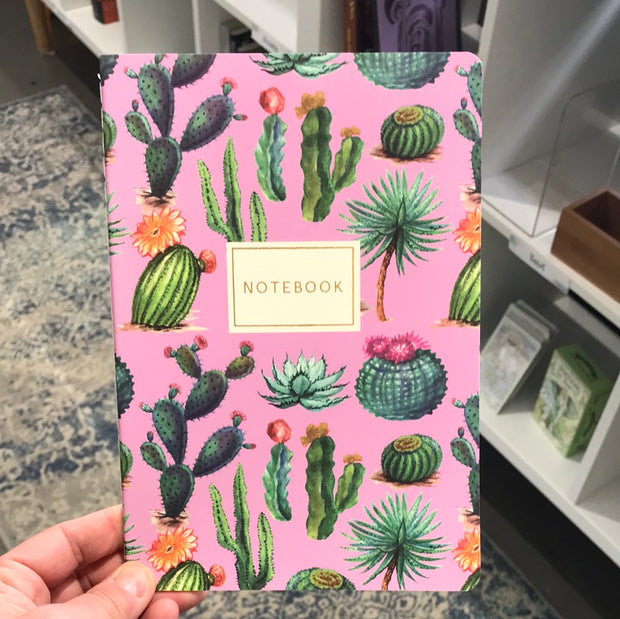 Cactus Lined Notebook