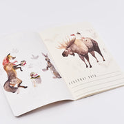 Forest Animals Lined Notebook
