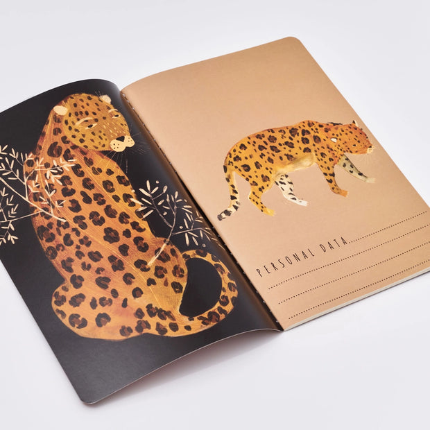 Leopard Lined Notebook
