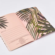 Palm Leaves Lined Notebook
