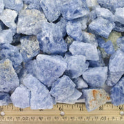 Rough Blue Calcite - Madagascar