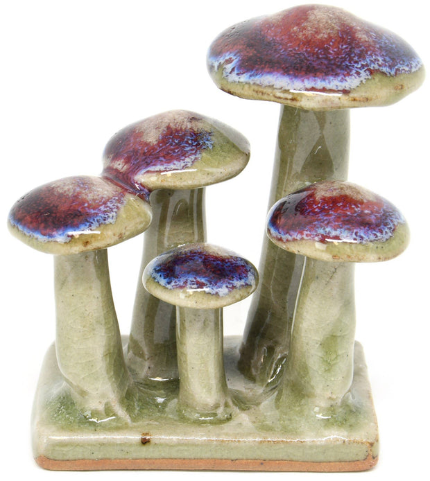 Cluster of Little Cosmic Clay Mushrooms