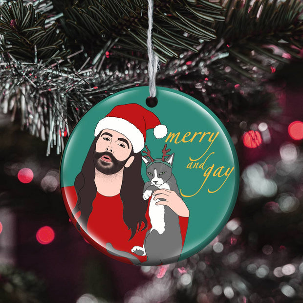 JVN Merry and Gay Ornament