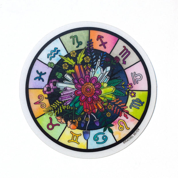 Astrology Wheel Sticker
