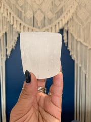 Small Selenite Candle Holder