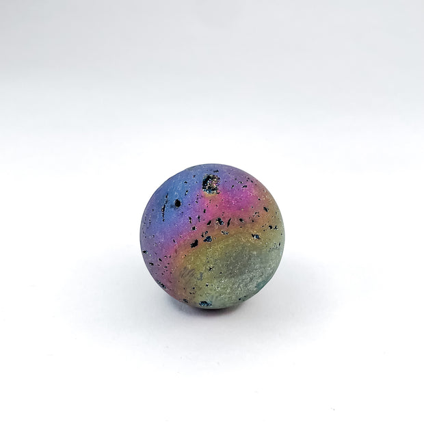 Moon Balls (Titanium Aura Quartz Spheres)